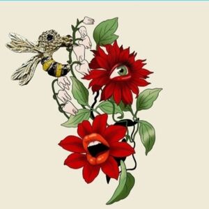 Vintage Gerry’s Gold Tone Black Yellow Enamel Bumble Bee Brooch Pin Collectable